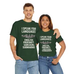 Funny United States Submarine Multilingual T-Shirt