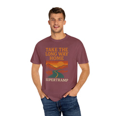 Retro Supertramp Inspired T-Shirt, Vintage Music Tee, Casual Unisex Shirt, Perfect for Road Trips, Gift for Music Lovers