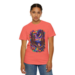 Mystical Psychedelic Moonlit Forest T-Shirt