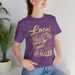 Local Egg Dealer Unisex Jersey Tee - Perfect for Farmers & Foodies