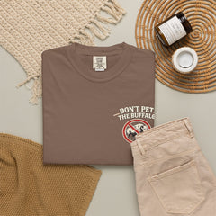 Wyoming Funny Roadtrip T-Shirt — "Three Things You Don’t Do in Wyoming" Adventure Tee