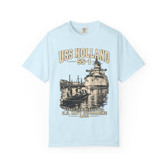 USS Holland SS-1 Submarine Vintage Graphic T-Shirt — Navy History Tee