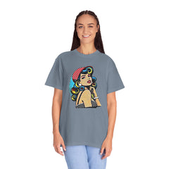 Pop Art Pinup Girl Comfort Colors T-Shirt