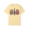 Nephrology NP Bean Queen, Graphic Unisex Garment-Dyed T-shirt