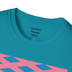 Dope Pop Art Girl Unisex Softstyle T-Shirt