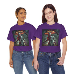 ZOMBIE STAFF WORKER! Graphic Unisex Heavy Cotton Tee