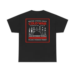 SLBM 3000 Deterrent Patrols  Tee — Trident Polaris Poseidon Cold War Submarine Tribute