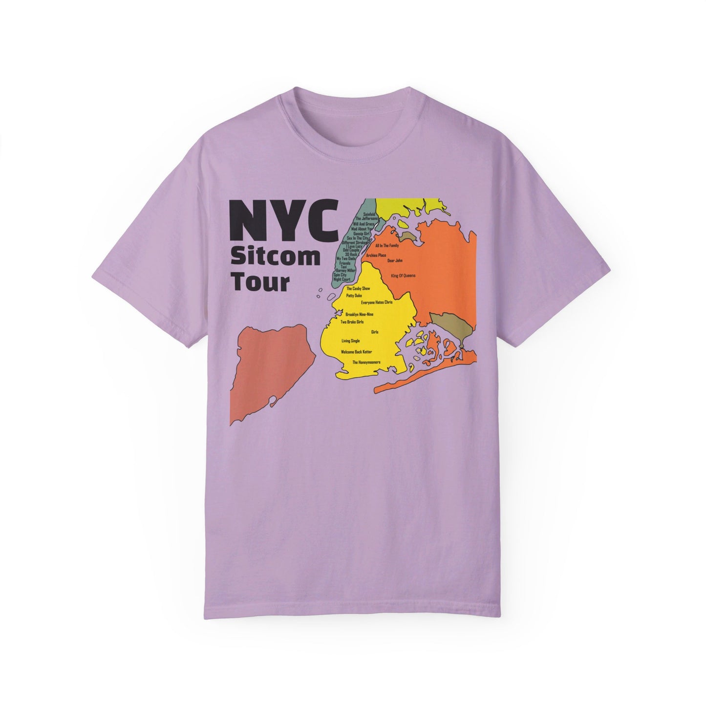 NYC Sitcoms, Comfort Colors - Unisex T-shirt