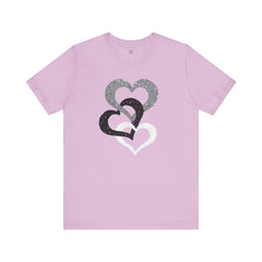 Triple Heart Design Tee