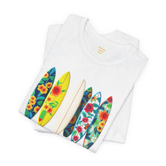 Surfboard Meeting Unisex Tee - Fun Beach Vibe for Summer Gatherings