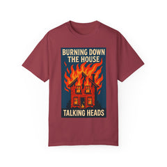 Retro Music-Inspired Unisex T-Shirt - Burning Down the House Design