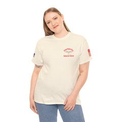 SUBMARINER RED Friday T Shirt with Fouled Anchor, American Flag, FBM / Boomer Silhouette. Remember Everyone Deployed, Dolphins