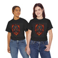 Fire Skull - Graphic Unisex Heavy Cotton Tee