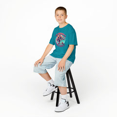 Graphic Kids Tee - Big Wheels Big Feels Elephant