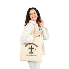 Faith Family Freedom Tote | Patriotic, Faith-based July 4th Vintage Americana