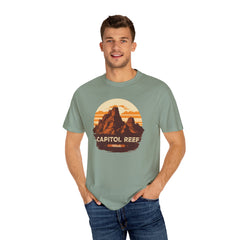 Capitol Reef National Park Graphic, Comfort Colors Soft Relaxed Fit Unisex Garment-Dyed T-shirt