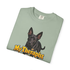 My Therapist Has a Wet Nose Personalized with your dog(s) image T-Shirt