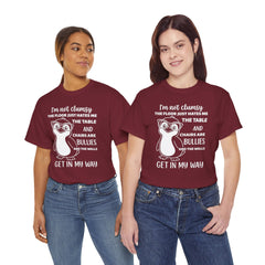 Clumsy Funny Penguin Graphic Tee | Unisex Heavy Cotton Tee | Great Gift for Animal Lovers, Birthdays, Casual Wear, Humorous Gifts, Everyday Style