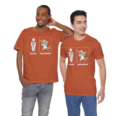 Funny Doctor vs  Prosthetist Unicorn - Graphic Unisex T Shirt