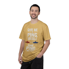Hunt For Red October Give Me A Ping  Vasili Unisex Garment-Dyed T-shirt