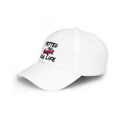 Vetted For Life Hat — Vintage Red Car Baseball Cap