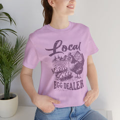Local Egg Dealer Unisex Jersey Tee - Perfect for Farmers & Foodies