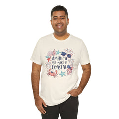 Coastal Fourth of July Tee – "America But Make It Coastal" Graphic T-Shirt