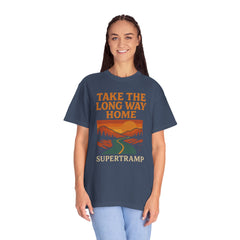 Retro Supertramp Inspired T-Shirt, Vintage Music Tee, Casual Unisex Shirt, Perfect for Road Trips, Gift for Music Lovers