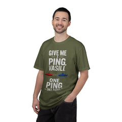 Hunt For Red October Give Me A Ping  Vasili Unisex Garment-Dyed T-shirt