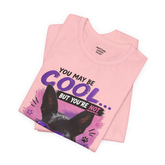 Scout Cool Dog T-Shirt — "You May Be Cool... But You're Not Scout Cool" Graphic Tee