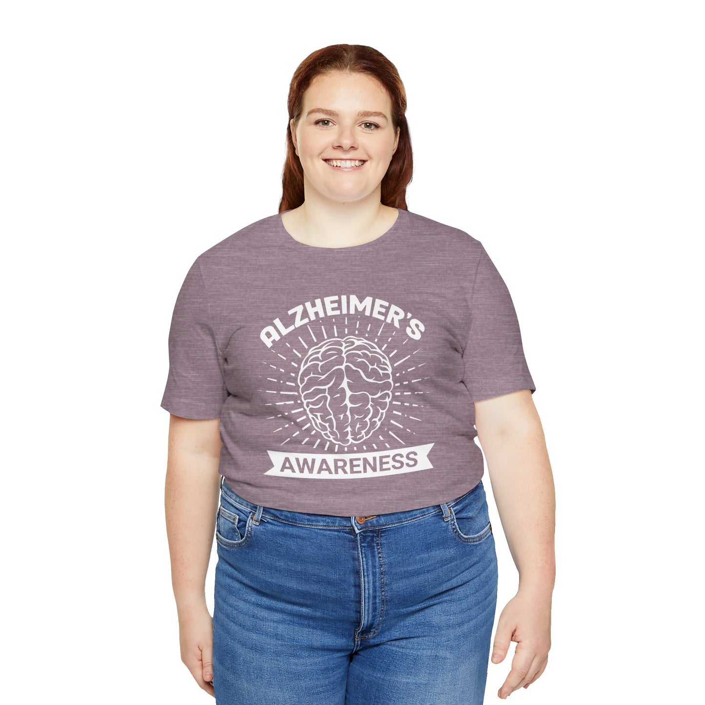 Alzheimers Awareness - Unisex Jersey Short Sleeve Tee