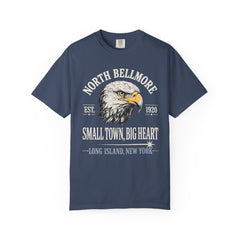 Your Home Town Personalized Eagle T‑Shirt — "Small Town, Big Heart"