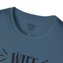 Wife Nurse Mom - Unisex Softstyle T-Shirt | Nurse Awareness,Medical Wear,Gift For Him,Scrubs Lover,Hospital Staff Gift,Gift For Her,RN
