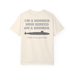 Poseidon Unisex Submarine T-Shirt – "I'm a Boomer Who Served on a Boomer"