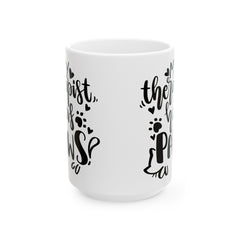My Therapist Has Paws Mug