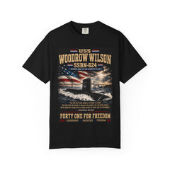USS Woodrow Wilson SSBN-624 T-Shirt — Forty One for Freedom Submarine Tribute