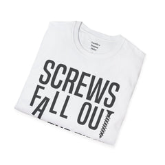 THE BREAKFAST CLUB Screws fall out all the time, the world is an imperfect place. - John Bender The Rebel Unisex Softstyle T Shirt