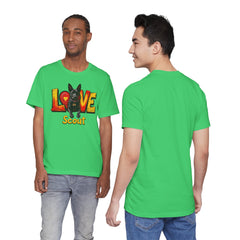 Personalized Love Your Dog T-Shirt — Designed with your dogs name and picture Graphic Tee