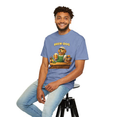 Golden Retriever Brewer Beer T-Shirt — Cute Brew-Dog Graphic Tee