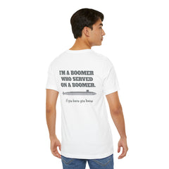 Trident Boomer Unisex Jersey Short Sleeve Tee - I'm a Boomer Who Served on a Boomer Graphic Design