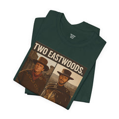 Vintage Western T-Shirt - Two Eastwoods - No Flux Capacitor Required