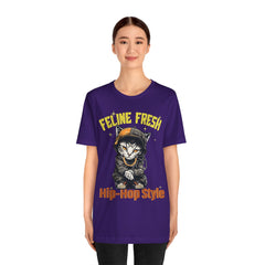 Funny Feline Fresh Hip Hop Style - Graphic Tee