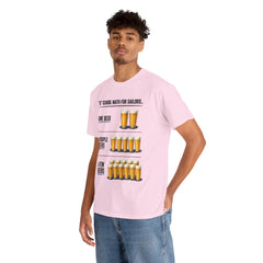 T-Shirt -  "A" School Math for Sailors Funny Beer Graphic Tee