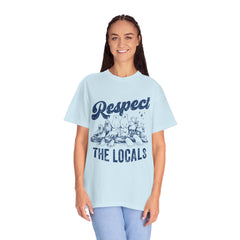 Polar bears, walrus, Arctic fox, reindeer (caribou), seals, beluga whales, narwhal Respect the Locals T-Shirt