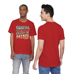 Coastal State of Mind Tee — Retro Beach Graphic T-Shirt