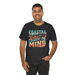 Coastal State of Mind Tee — Retro Beach Graphic T-Shirt