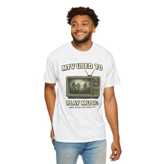 MTV Used to Play Music T-Shirt — Retro TV Graphic Tee