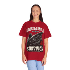 Submarine Angles and Dangles Survivor Unisex Garment-Dyed T-shirt