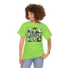 The Brainy Bunch Tee — Vintage Scientist Portraits Graphic T-Shirt