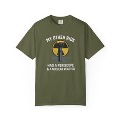 Submarine Periscope T-Shirt — "My Other Ride Had a Periscope & a Nuclear Reactor"